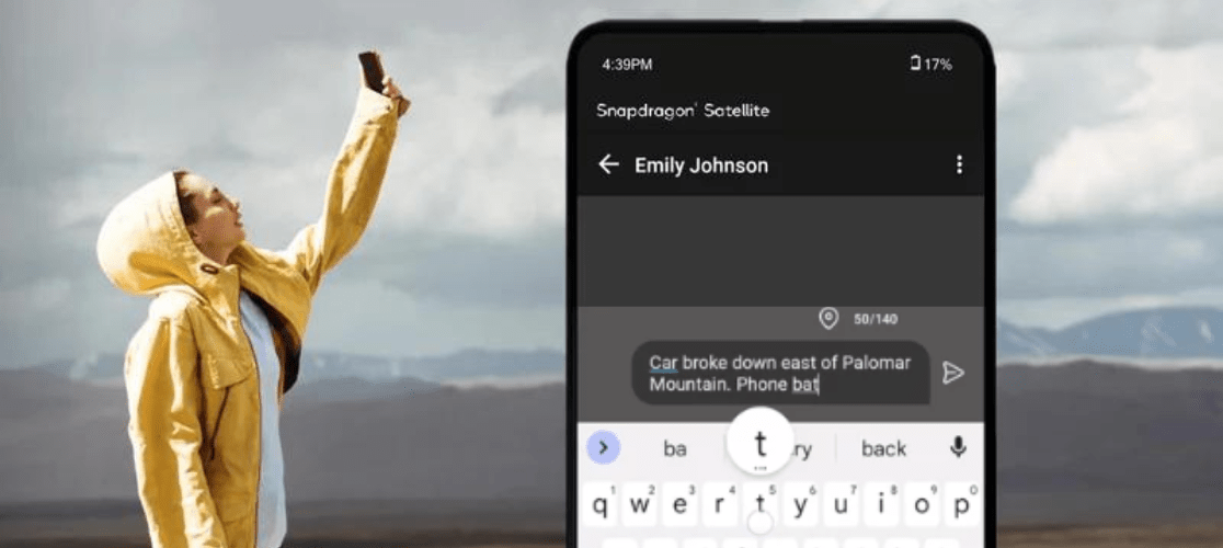 Satellite Texting in Android 15