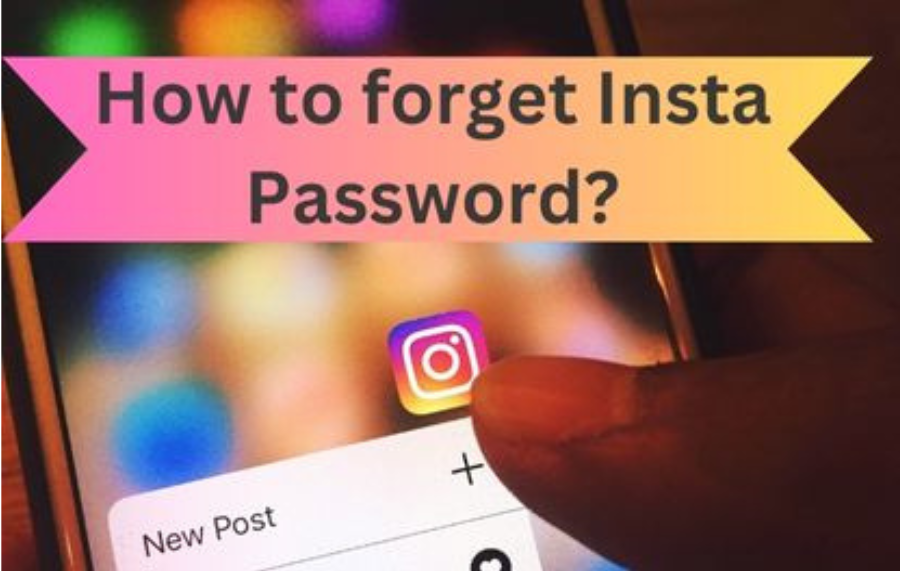 how to forget instagram password