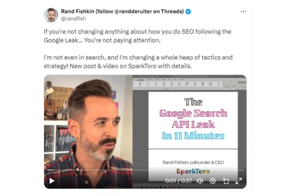 Rand Fishkin Twite